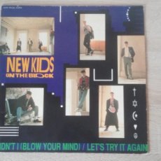 Discos de vinilo: DIDN'T I (BLOW YOUR MIND)- NEW KIDS ON THE BLOCK -VINILO 12” MAXI 45 RPM-AÑO 1990-DISCO PROMOCIONAL