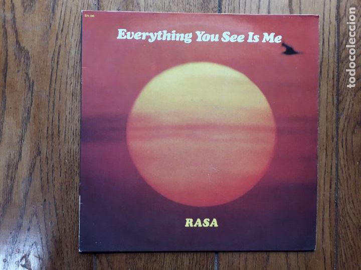 Discos de vinilo: Rasa - everything you see is me - Foto 1