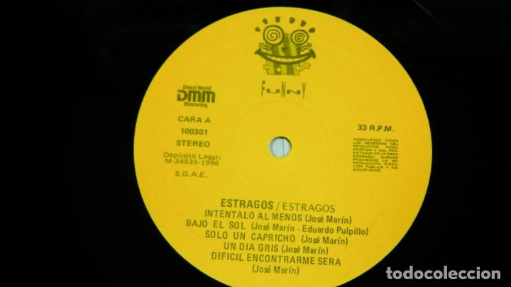 Discos de vinilo: ESTRAGOS * 1990 * LP Vinilo * Power Pop * Mod Rare - Foto 3