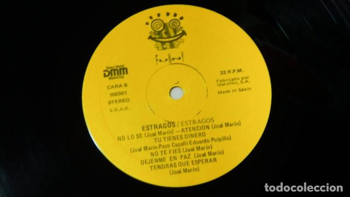 Discos de vinilo: ESTRAGOS * 1990 * LP Vinilo * Power Pop * Mod Rare - Foto 4