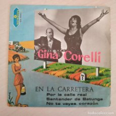 Discos de vinilo: GINA CORELLI (CANTA EN ESPAÑOL) - EN LA CARRETERA + 3 - RARO EP DISCOS SESION 1967 EN BUEN ESTADO. Lote 276082038