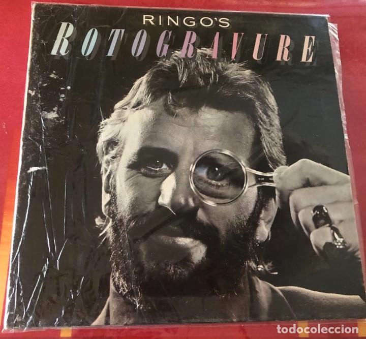 Discos de vinilo: RINGO STARR - RINGO&acute;S ROTOGRAVURE, LP 1976 - Foto 1