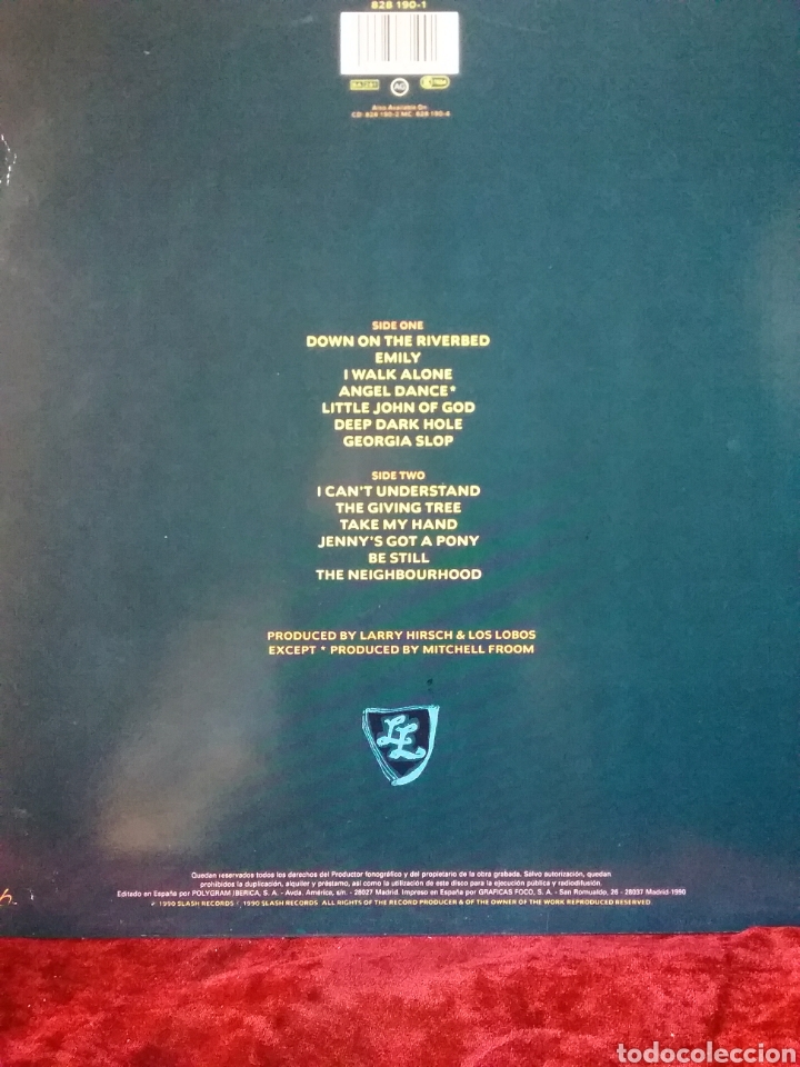 Discos de vinilo: LOS LOBOS 1990 Slash London Records - Foto 2