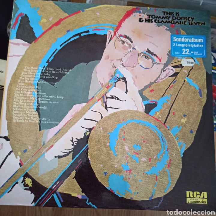 Discos de vinilo: Tommy Dorsey & His Clambake Seven - Tommy Dorsey & His Clambake Seven (RCA, 2xLP, US, 1973)