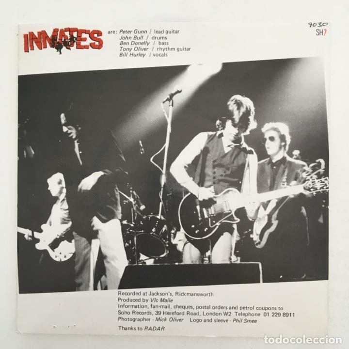 Discos de vinilo: The Inmates ‎– Dirty Water / Danger Zone, UK 1979 Soho Records - Foto 2 - 276196583