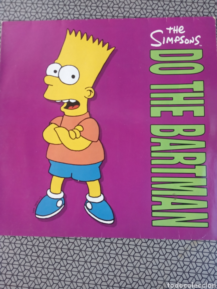 Discos de vinilo: VINILO MAXISINGLE THE SIMPSONS &rdquo; DO THE BARTMAN&rdquo; - Foto 1