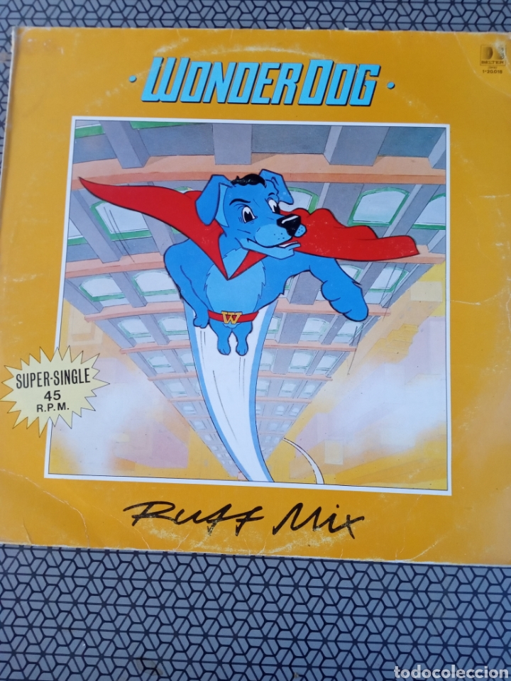 Discos de vinilo: VINILO MAXISINGLE WONDER DOG &rdquo; RUFF MIX &rdquo; - Foto 1