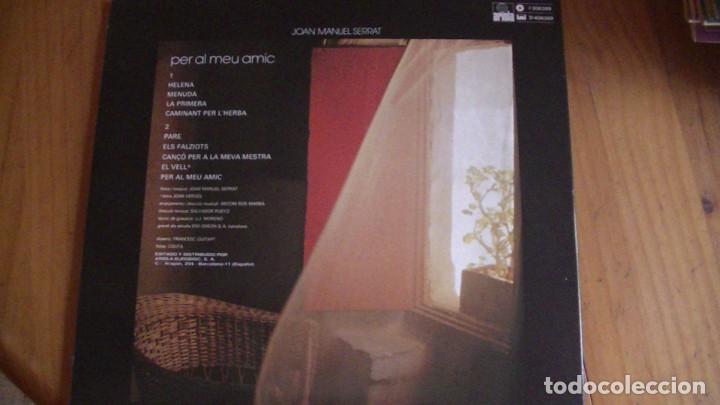 Discos de vinilo: Lp JOAN MANUEL SERRAT PER AL MEU AMIC EDIGSA 1973 - Foto 2