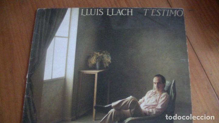 Discos de vinilo: Lp LLUIS LLACH T ESTIMO 1984 - Foto 1
