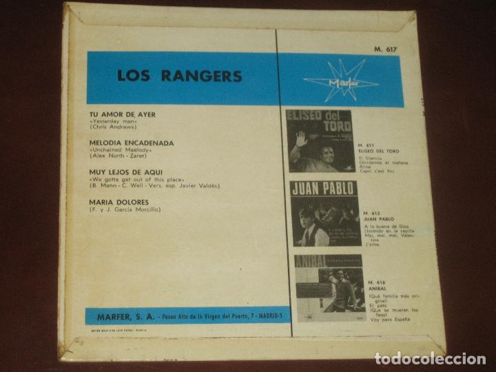 Discos de vinilo: LOS RANGERS - MUY NUEVO - Foto 2