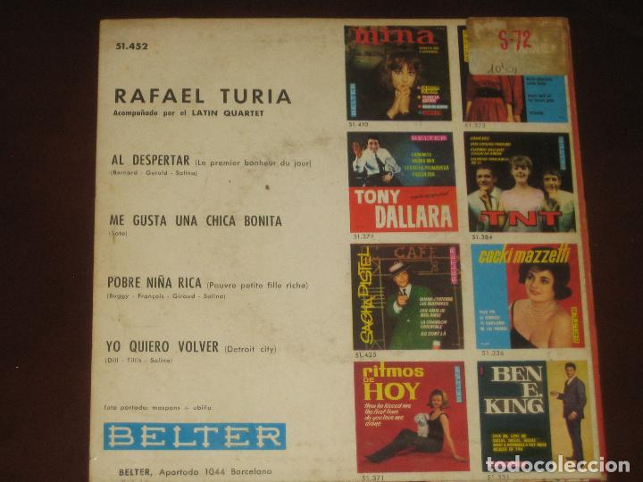 Discos de vinilo: RAFAEL TURIA - Foto 2