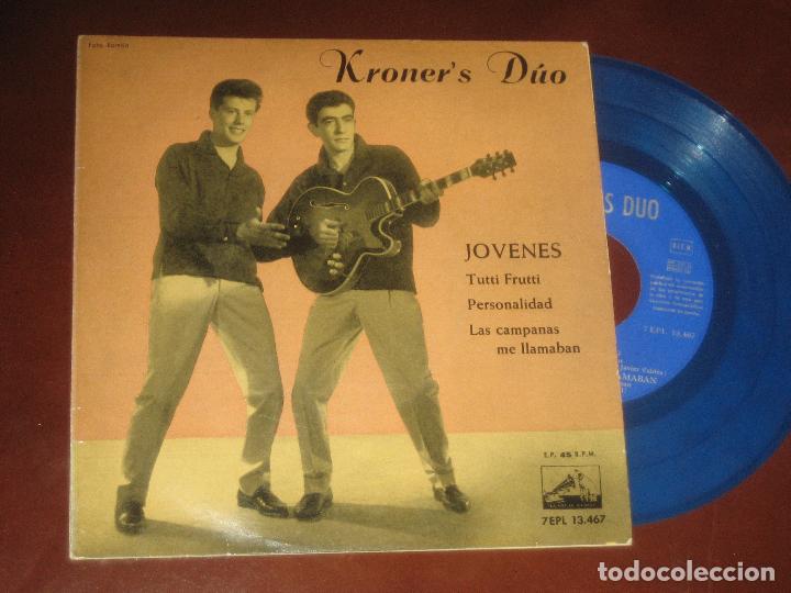 Discos de vinilo: CRONER&acute;S DUO - VINILO AZUL 1960 - Foto 1