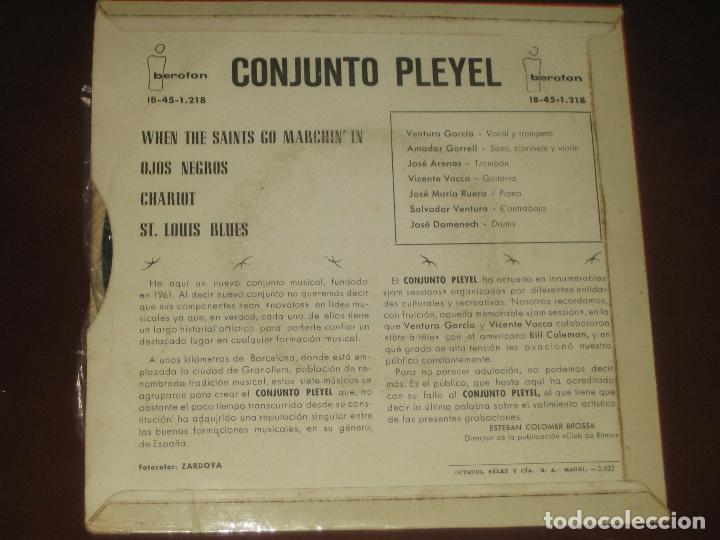 Discos de vinilo: CONJUNTO PLEYEL - 1963 - Foto 2