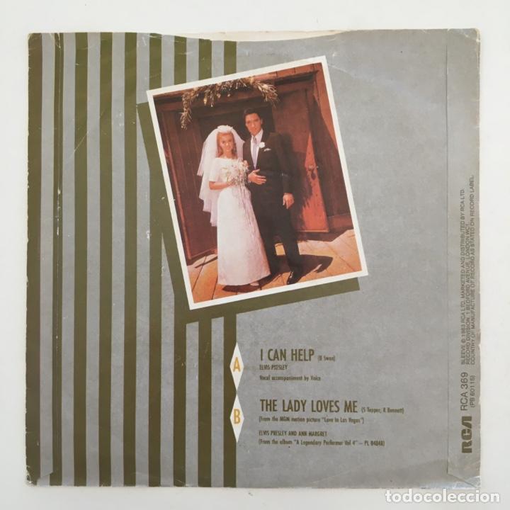 Discos de vinilo: Elvis Presley &lrm;&ndash; I Can Help, UK 1983 RCA - Foto 2