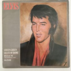 Discos de vinilo: ELVIS ‎– GREEN GREEN GRASS OF HOME, UK 1984 RCA