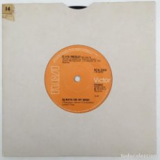 Discos de vinilo: ELVIS PRESLEY ‎– ALWAYS ON MY MIND, UK 1972 RCA VICTOR. Lote 276227828