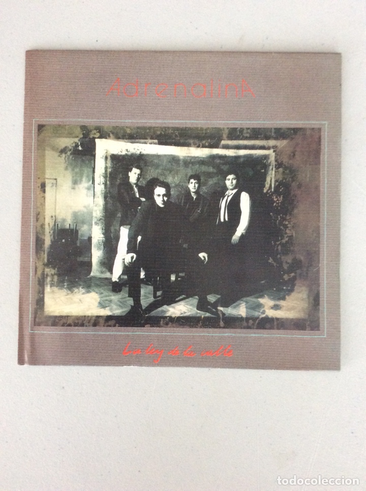 Discos de vinilo: Adrenalina. La ley de la calle - Foto 1