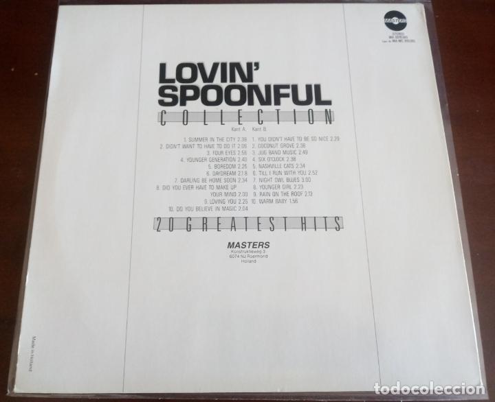 Discos de vinilo: LOVIN SPOONFUL - THE COLLECTION - LP - 1988 - Foto 2