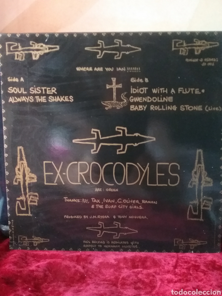 Discos de vinilo: EX - CROCODYLES 1998 Romilar - D Records. 5 Temas - Foto 2