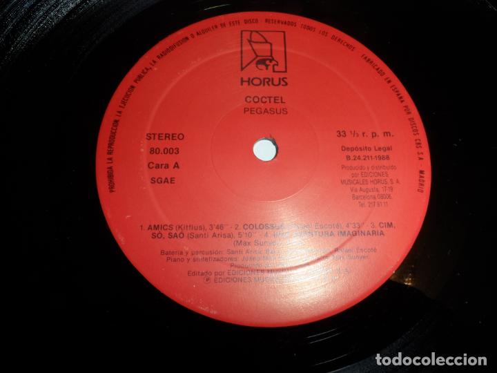 Discos de vinilo: Pegasus - Coctel (SPAIN 1988) - Foto 3