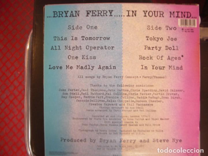 Discos de vinilo: BRYAN FERRY- IN YOUR MIND. LP. - Foto 2