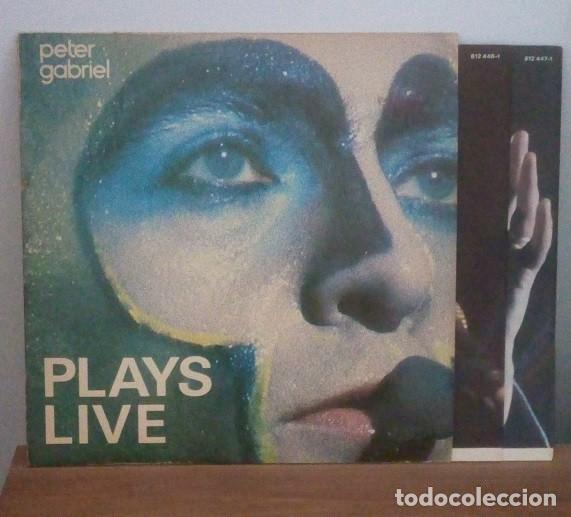 Discos de vinilo: PETER GABRIEL - PETER GABRIEL PLAYS LIVE - 2 LP - 1983 - Foto 6