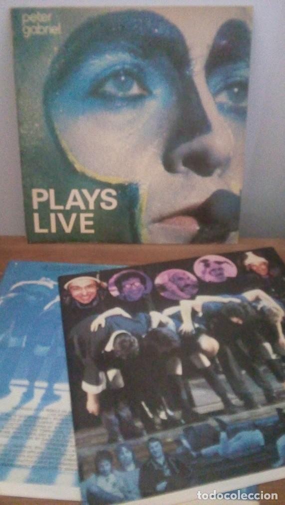 Discos de vinilo: PETER GABRIEL - PETER GABRIEL PLAYS LIVE - 2 LP - 1983 - Foto 4
