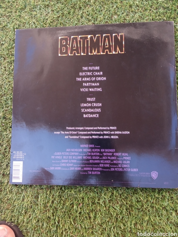 Discos de vinilo: Vinilo PRINCE &rdquo; SOUNDTRACK BATMAN &rdquo; - Foto 2