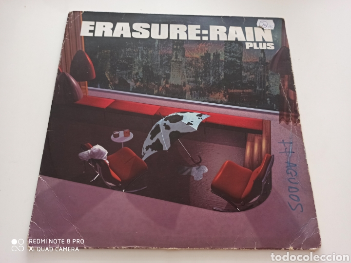 Discos de vinilo: Erasure - Rain (Plus) (12&rdquo;, Promo) - Foto 1