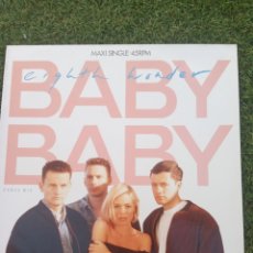 Discos de vinilo: VINILO MAXISINGLE EIGHT WONDER ” BABY BABY ” DANCE MIX 45 RPM