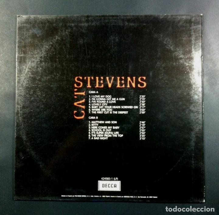 Discos de vinilo: CAT STEVENS - Cat Stevens - LP 1989 - DECCA - Foto 2