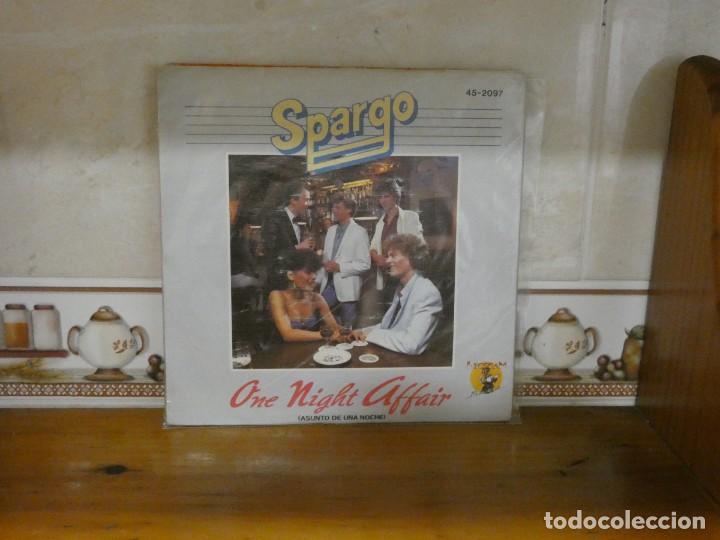Discos de vinilo: SINGLE ESTADO CORRECTO SPARGO ONE NIGHT AFFAIR - Foto 1