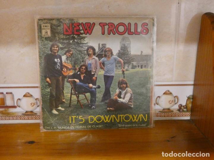Discos de vinilo: SINGLE ESTADO TOLERABLE NEW TROLLS ITS DOWNTON - Foto 1