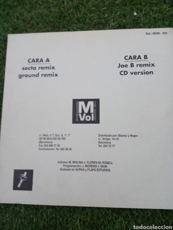 Discos de vinilo: Vinilo MAXISINGLE TZA BOO  SECTA DEL BAILE &rdquo; - Foto 2