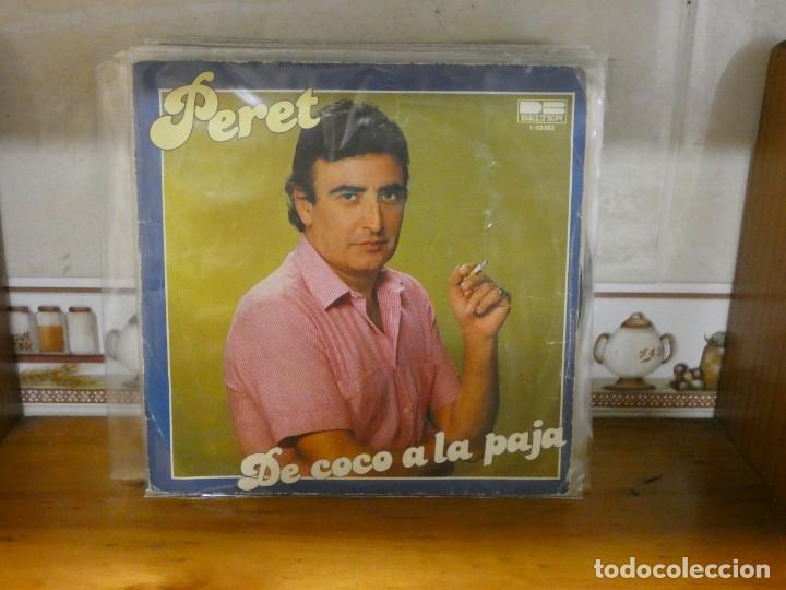 Discos de vinilo: SINGLE ESTADO CORRECTO PERET DE COCO A LA PAJA - Foto 1