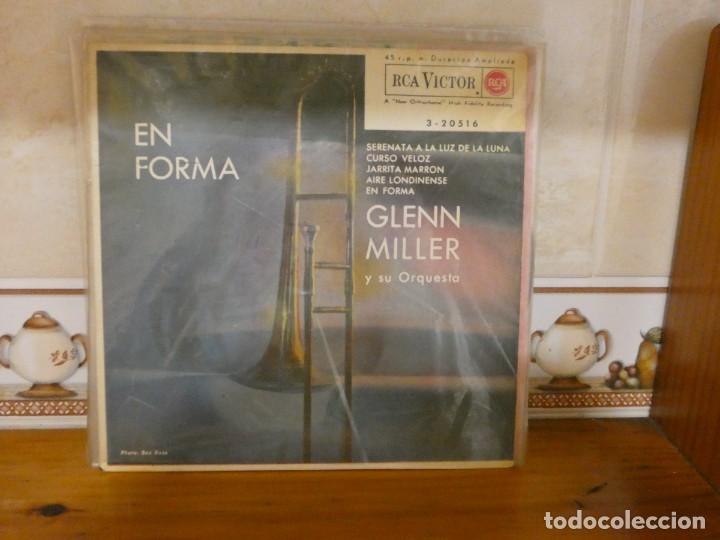 Discos de vinilo: SINGLE ESTADO CORRECTO EP GLENN MILLER Y SU ORQUESTA, EN FORMA - Foto 1