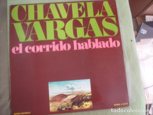 Discos de vinilo: Chavela Vargas &lrm; El Corrido Hablado - Foto 1