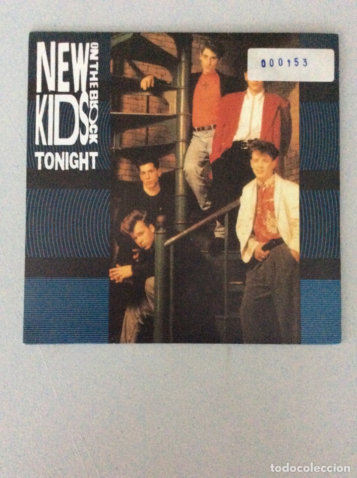 Discos de vinilo: New Kids on the block. Tonight - Foto 1
