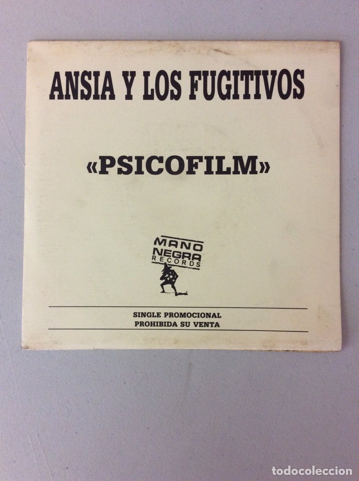 Discos de vinilo: Ansia y los fugitivos. Psicofilm - Foto 1