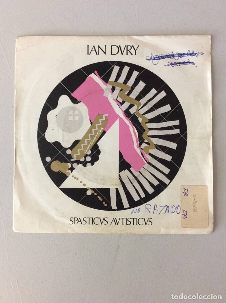 Discos de vinilo: Ian Dvry. Spasticvs Avtisticvs - Foto 1