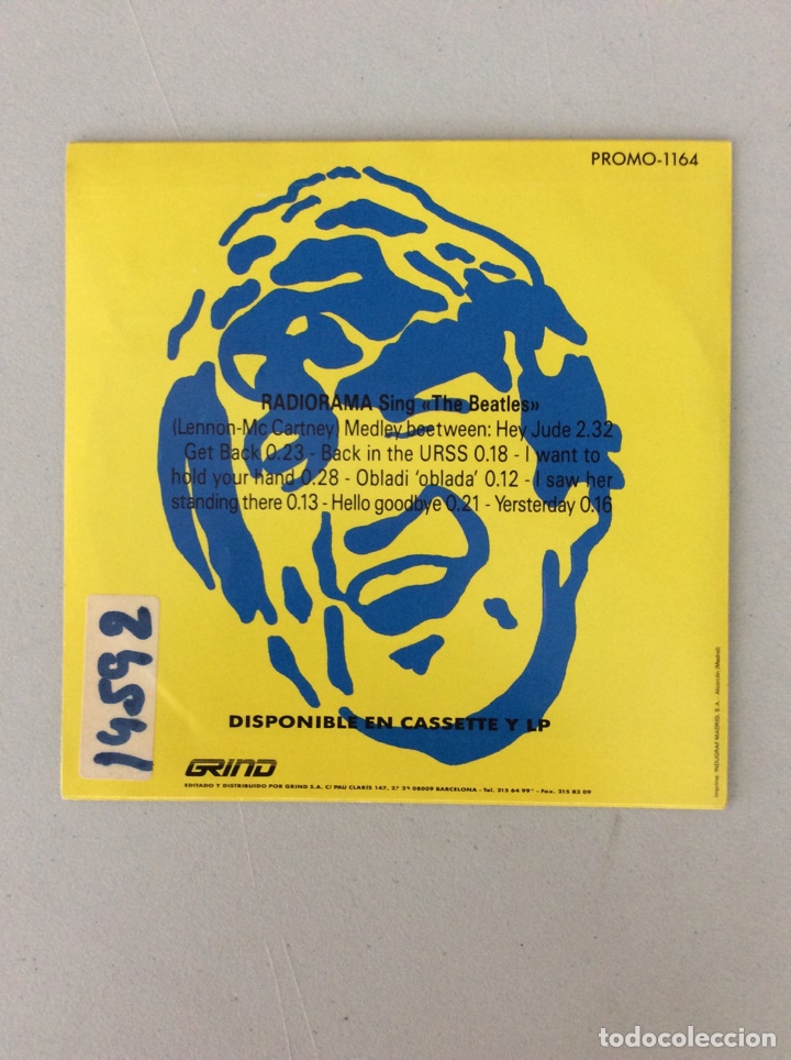 Discos de vinilo: Radiorama sing the Beatle - Foto 2