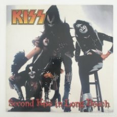 Discos de vinilo: KISS ‎– SECOND KISS IN LONG BEACH, BLUE, US 2012. Lote 276475528