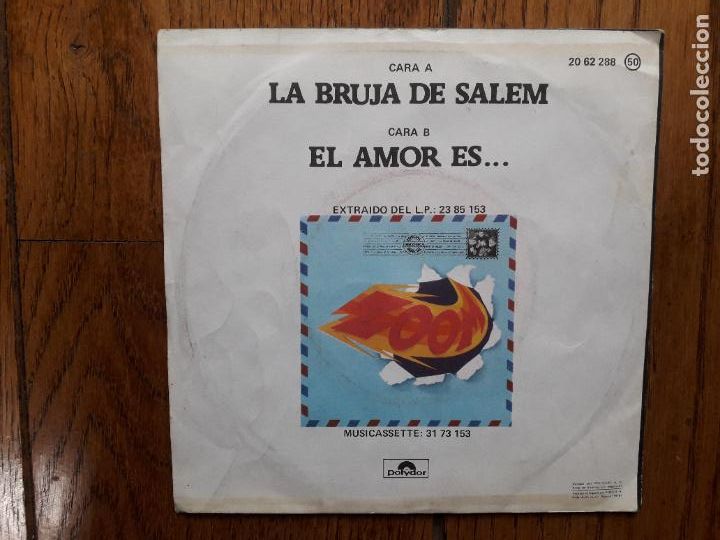 Discos de vinilo: Zoom - la bruja de salem + el amor es... - Foto 3