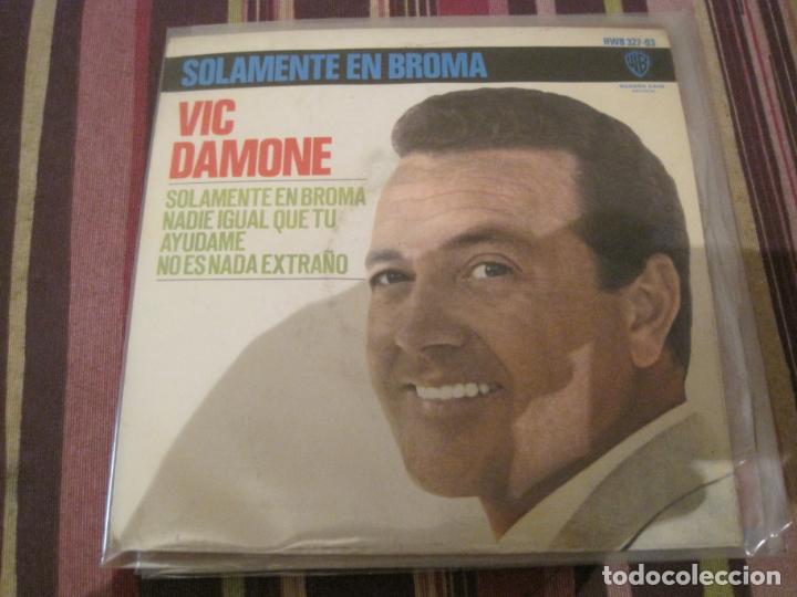 Discos de vinilo: EP VIC DAMONE SOLAMENTE EN BROMA HISPAVOX 32703 - Foto 1