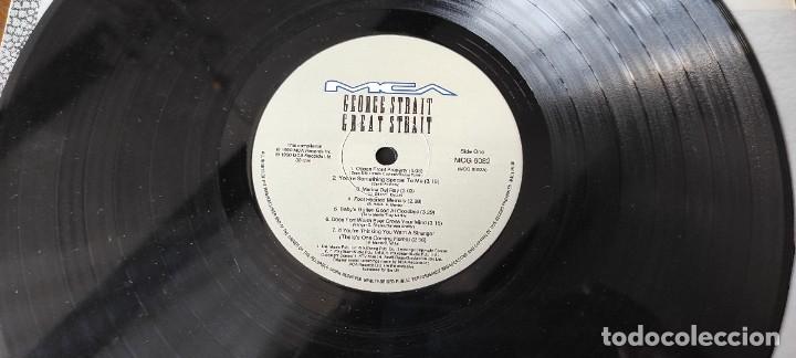 Discos de vinilo: GEORGE STRAIT GREAT STRAIT - LP VINILO - Foto 7