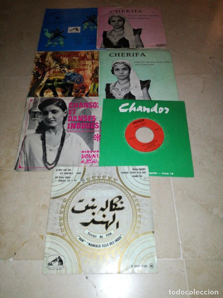 Discos de vinilo: LOTE DE 7 EPS DE MUSICA INDIA - Foto 1