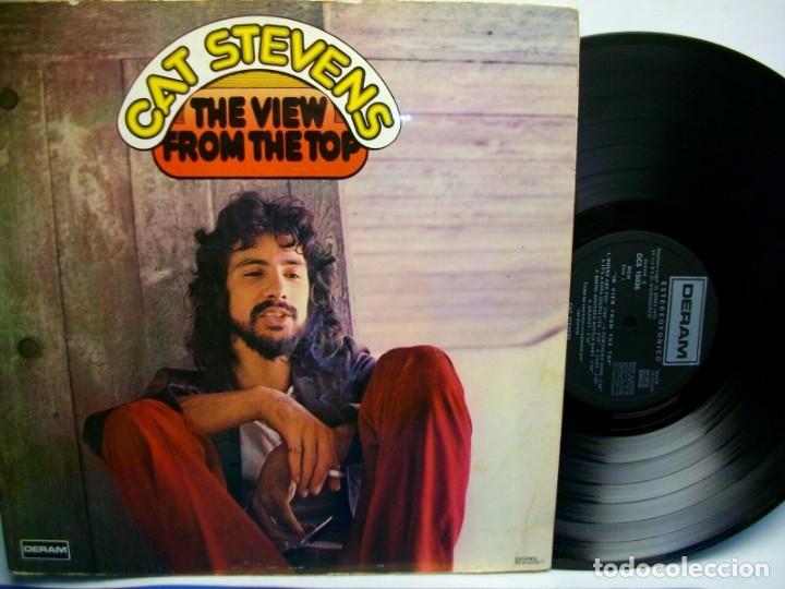 Discos de vinilo: CAT STEVENS THE VIEW FROM THE TOP EDICI&Oacute;N GATEFOLD LP - Foto 1
