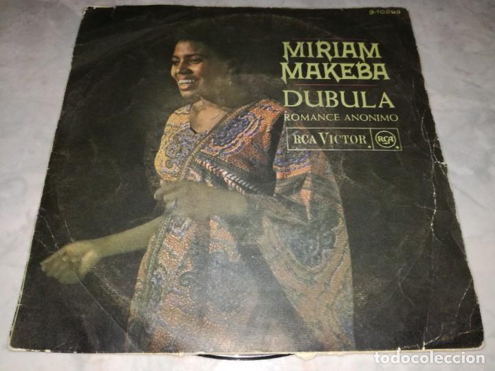 Discos de vinilo: MIRIAM MAKEBA-DUBULA-ORIGINAL ESPA&Ntilde;OL 1968 - Foto 1