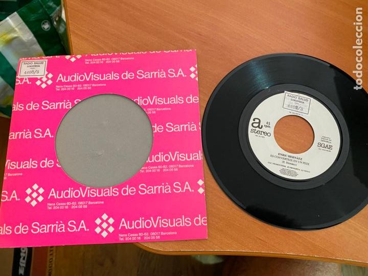 Vinyl-Schallplatten: ERIC HERNAEZ (ES CONVERTEIX EN UN PEIX) SINGLE 1989 PROMO (EPI24)