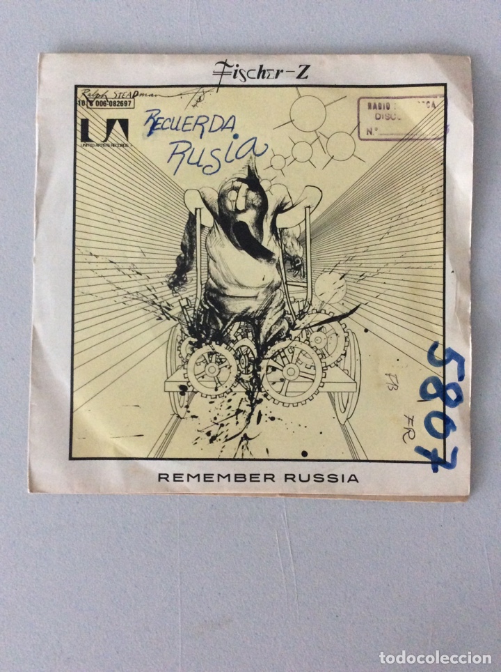 Discos de vinilo: Fischer-z. Remember Russia - Foto 1